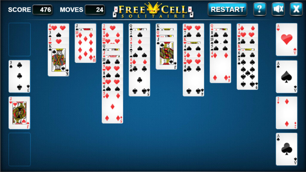 freecell solitaire - 8 kable