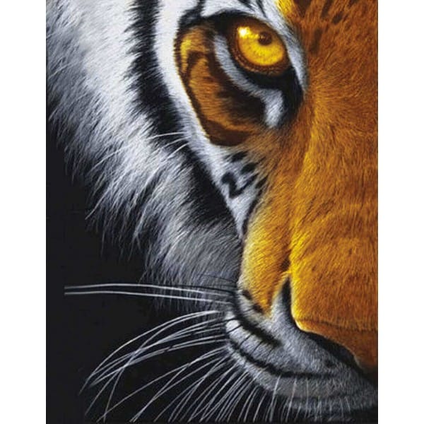 diamond painting tiger