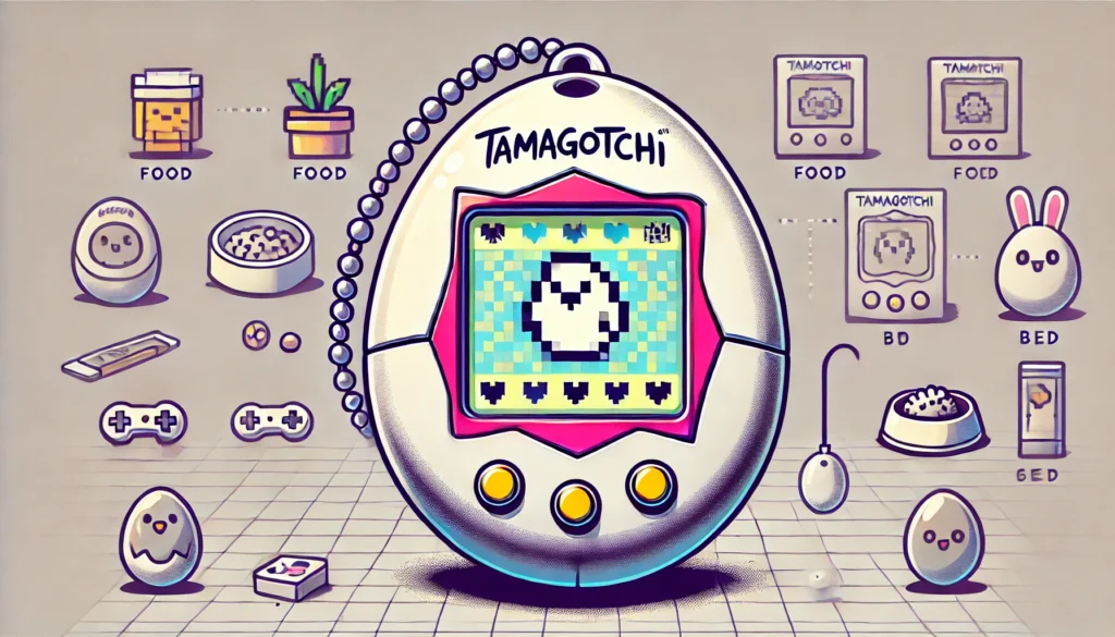 Det digitale kæledyr Tamagotchi'en er populær igen