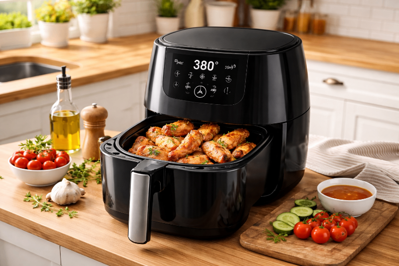 Airfryer i køkkenet